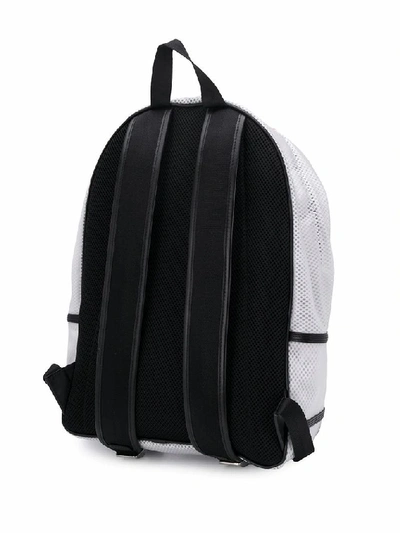 Shop Kenzo Men's White Polyurethane Backpack