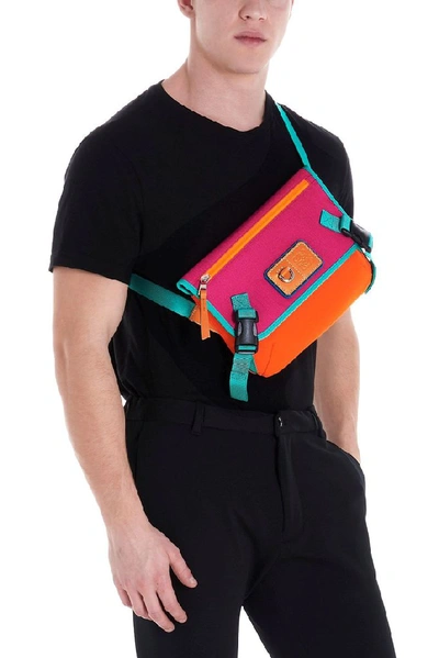 Shop Loewe Men's Multicolor Polyester Messenger Bag