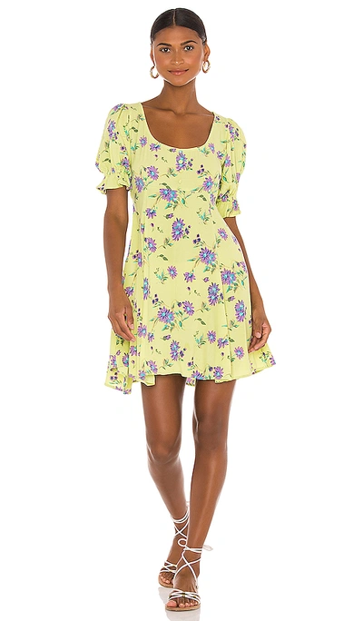 Shop Faithfull The Brand La Barben Mini Dress In Locanda Floral