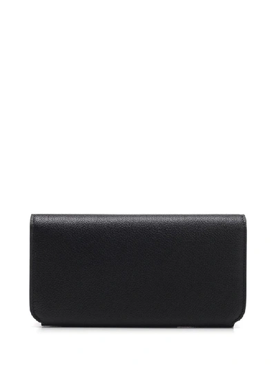 Shop Balenciaga Women's Black Leather Wallet