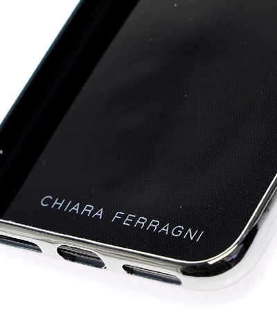 Shop Chiara Ferragni Women's Silver Polyurethane Cover