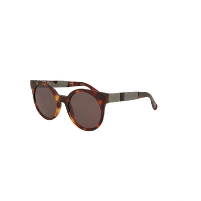 Shop Max Mara Women's Brown Acetate Sunglasses