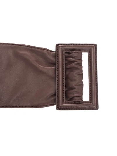 Shop Brunello Cucinelli Women's Brown Leather Belt