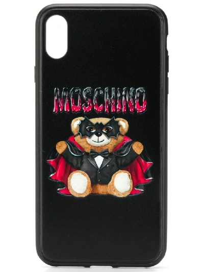 Shop Moschino Women's Black Pvc Cover