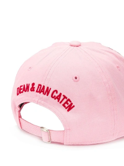 Shop Dsquared2 Women's Pink Cotton Hat