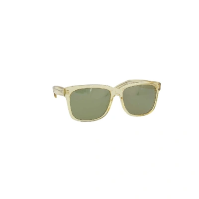 Shop Barton Perreira Women's Yellow Acetate Sunglasses