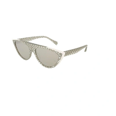 Shop Alain Mikli Women's Silver Acetate Sunglasses