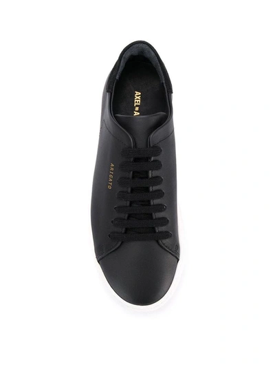 Shop Axel Arigato Women's Black Leather Sneakers