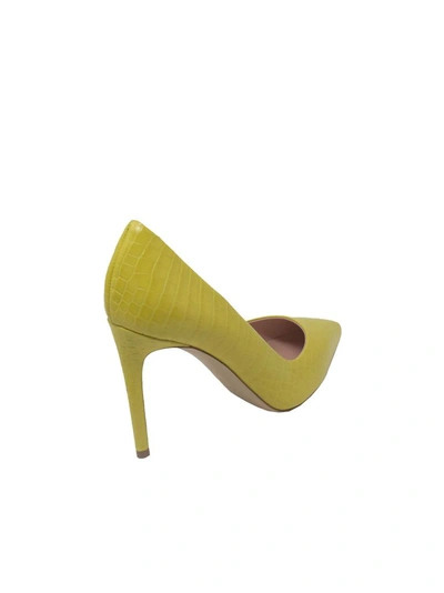 Shop Ninalilou Women's Yellow Leather Pumps