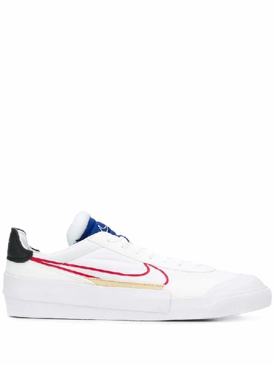 Shop Nike Women's White Leather Sneakers