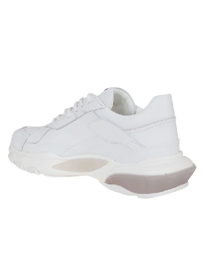 Shop Valentino Garavani Women's White Leather Sneakers