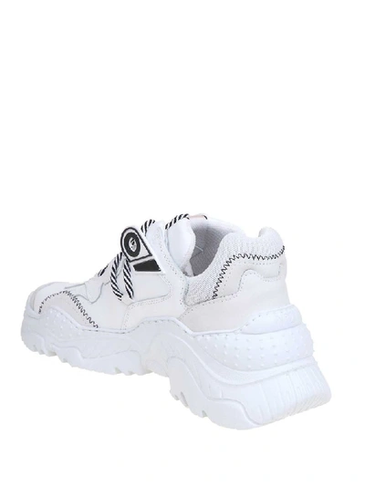 Shop N°21 Women's White Polyester Sneakers