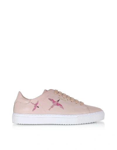 Shop Axel Arigato Women's Pink Leather Sneakers