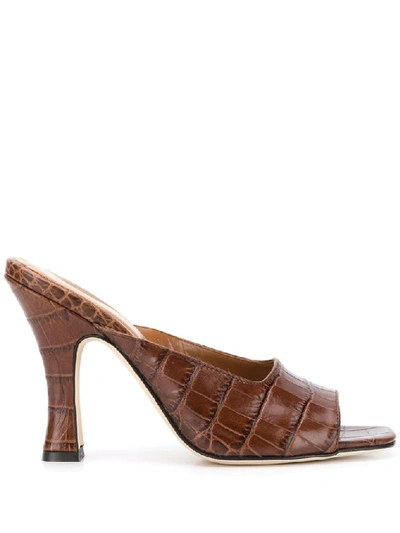 Shop Paris Texas Women's Brown Leather Sandals