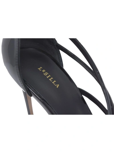 Shop Le Silla Women's Black Leather Sandals