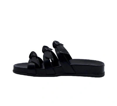 Shop Alexandre Birman Women's Black Leather Sandals