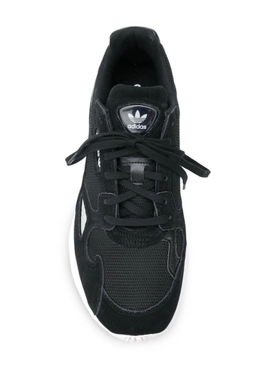 Shop Adidas Originals Adidas Women's Black Polyester Sneakers