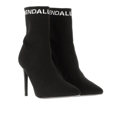 Shop Kendall + Kylie Women's Black Fabric Ankle Boots