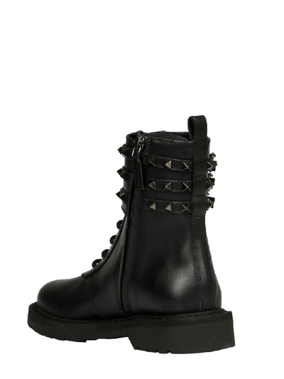 Shop Valentino Women's Black Leather Boots