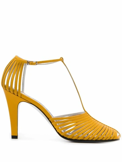 Shop Givenchy Women's Yellow Leather Heels