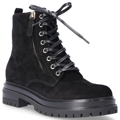 Gianvito Rossi Ankle Boots Black Turon In Black