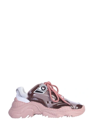 Shop N°21 Women's Pink Polyamide Sneakers