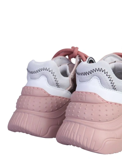 Shop N°21 Women's Pink Polyamide Sneakers