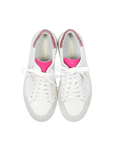 Shop Axel Arigato Women's White Leather Sneakers