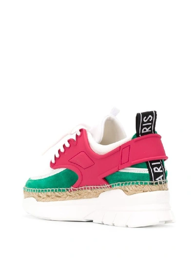Shop Kenzo Women's Multicolor Polyester Sneakers