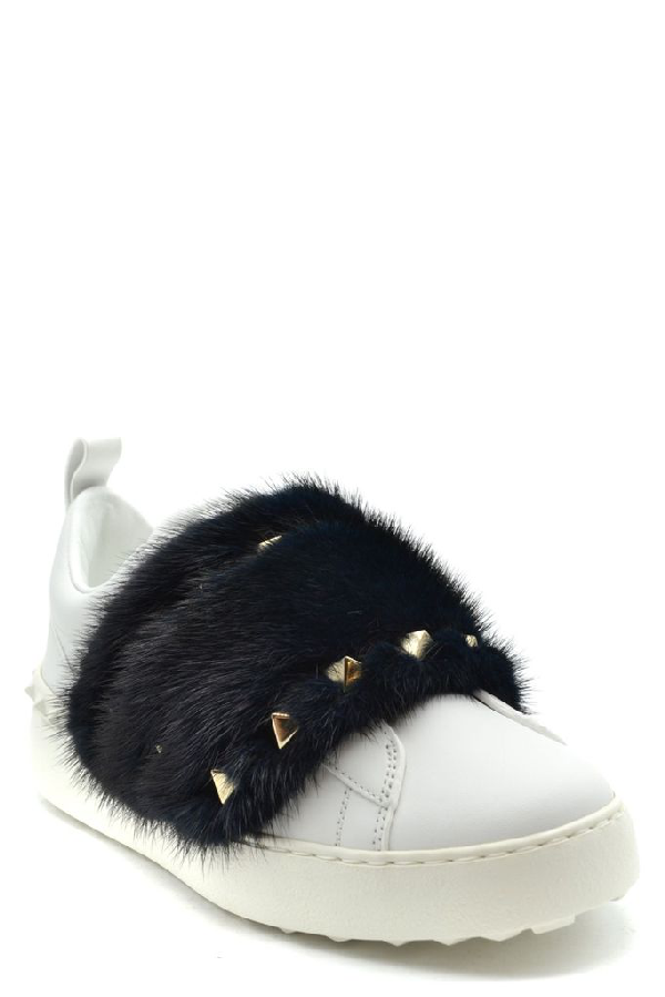 valentino mink sneakers