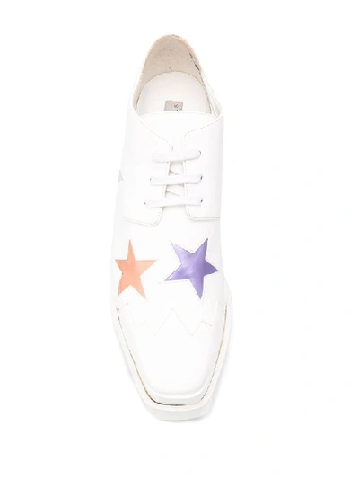 Shop Stella Mccartney Women's White Polyester Sneakers