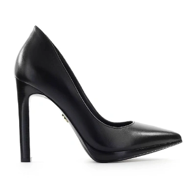 Shop Michael Kors Women's Black Leather Pumps