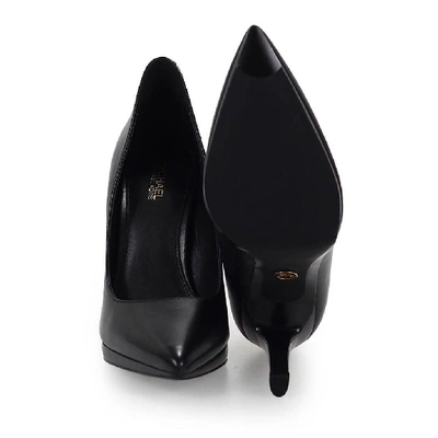 Shop Michael Kors Women's Black Leather Pumps