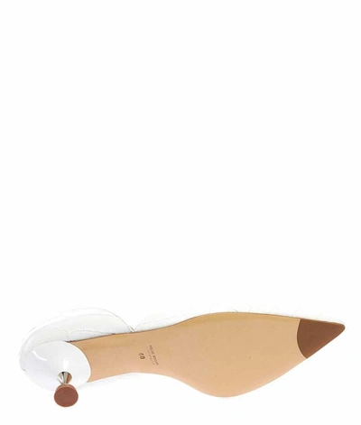 Shop Giampaolo Viozzi Women's White Leather Pumps