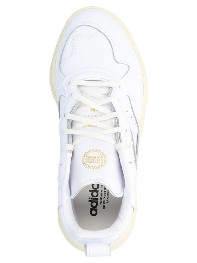 Shop Adidas Originals Adidas Women's White Polyester Sneakers