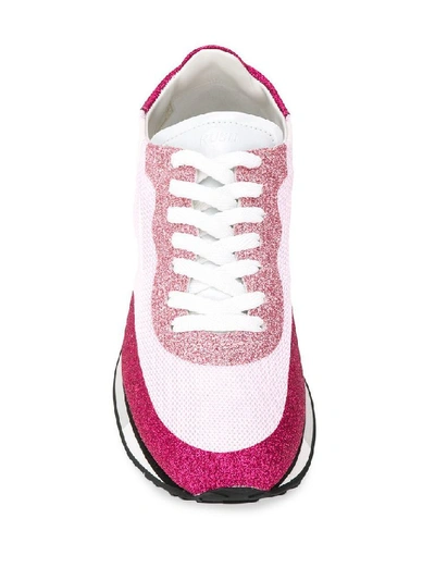 Shop Ghoud Women's Pink Polyester Sneakers