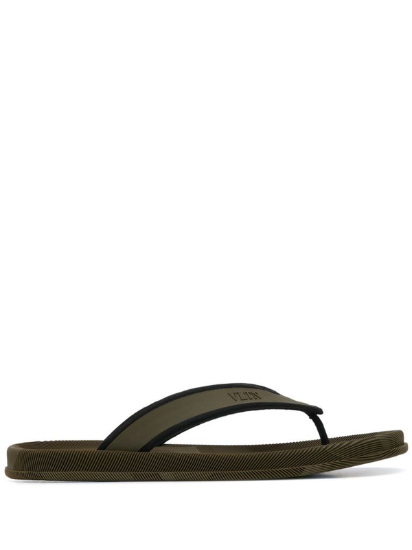 mens valentino flip flops