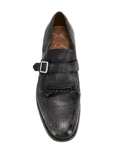 Shop Church's Men's Black Leather Monk Strap Shoes