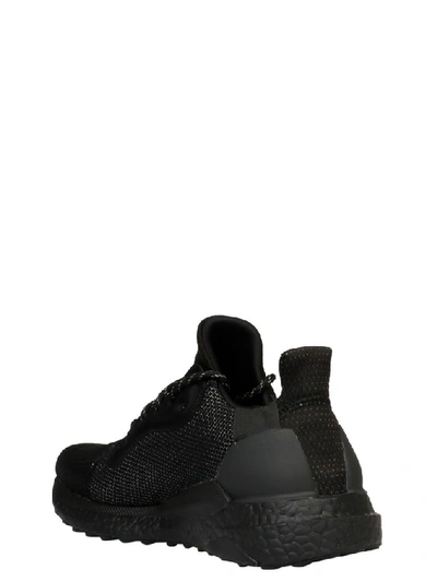 Shop Adidas Originals By Pharrell Williams Adidas By Pharrell Williams Men's Black Fabric Sneakers