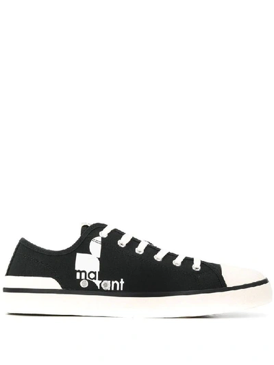 Shop Isabel Marant Black Sneakers