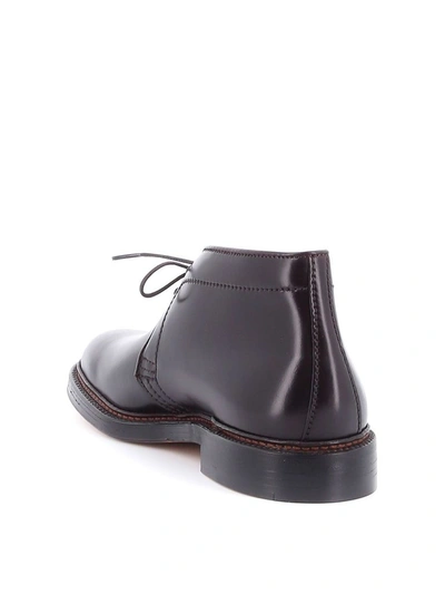 Shop Alden Shoe Company Alden Men's Burgundy Leather Ankle Boots