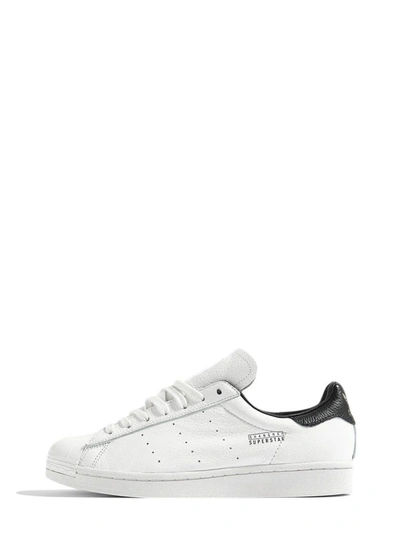 Shop Adidas Originals Adidas Men's White Leather Sneakers