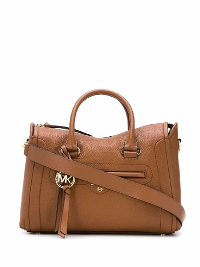 Shop Michael Kors Women's Brown Leather Handbag