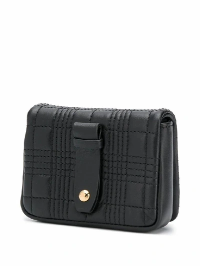 Shop Burberry Women's Black Leather Shoulder Bag