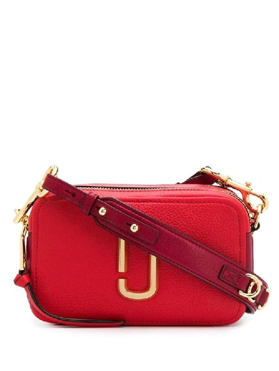 Shop Marc Jacobs Women's Red Leather Shoulder Bag