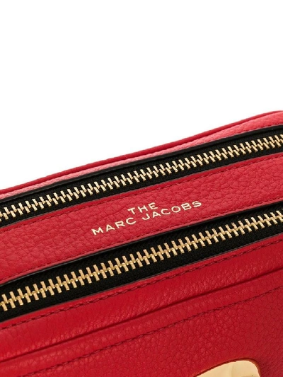 Shop Marc Jacobs Women's Red Leather Shoulder Bag