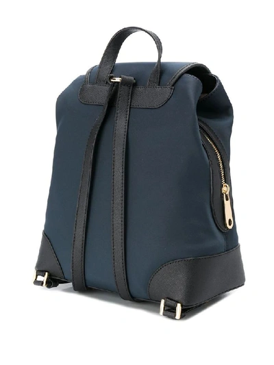 Shop Michael Kors Women's Blue Polyamide Backpack