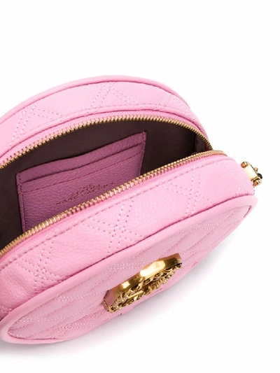 Shop Marc Jacobs Women's Pink Leather Shoulder Bag