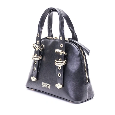 Shop Versace Jeans Women's Black Polyester Handbag