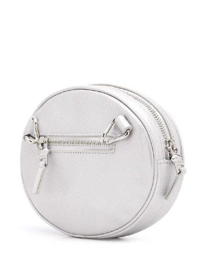 Shop Kenzo Women's Silver Leather Belt Bag